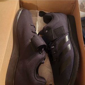 Adidas Powerlift 4 Weightlifting Shoes Black on Black 10.5